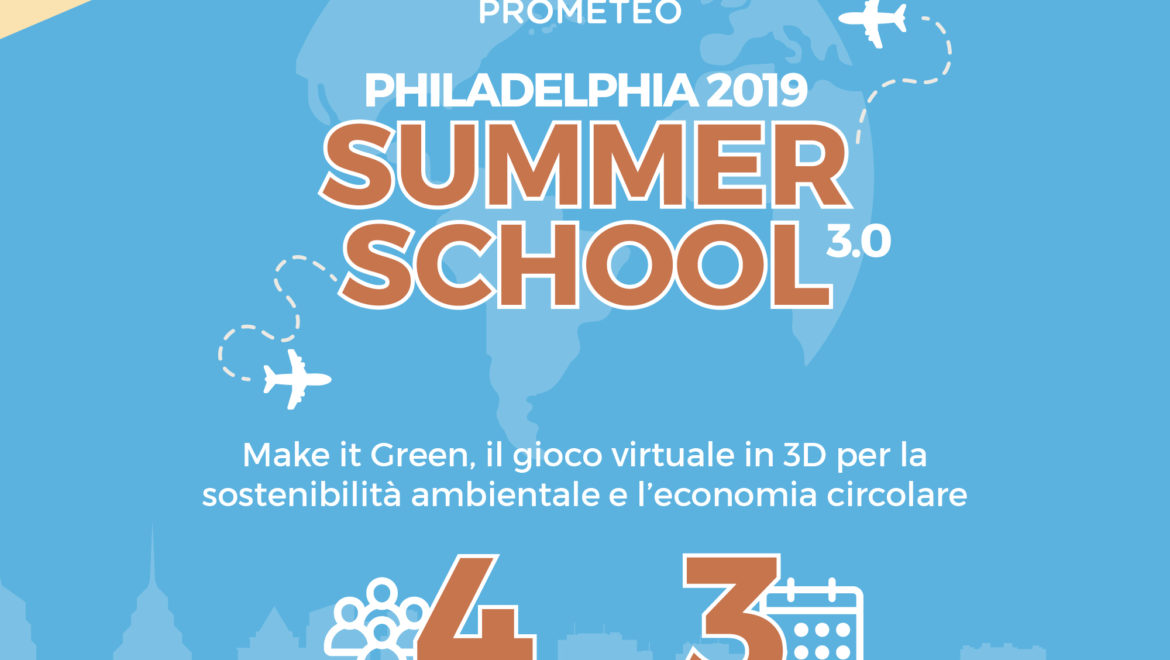 Terza edizione di Prometeo Summer School – Philadelphia 2019